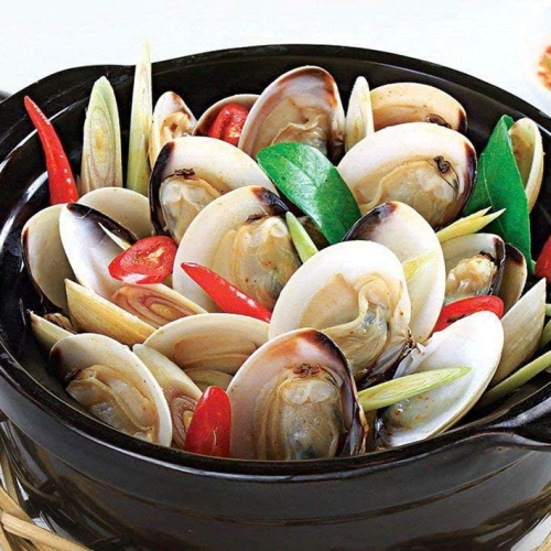 Nghêu Hấp Xả