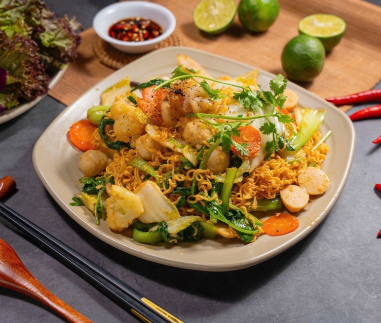 Mì Xào Hải Sản